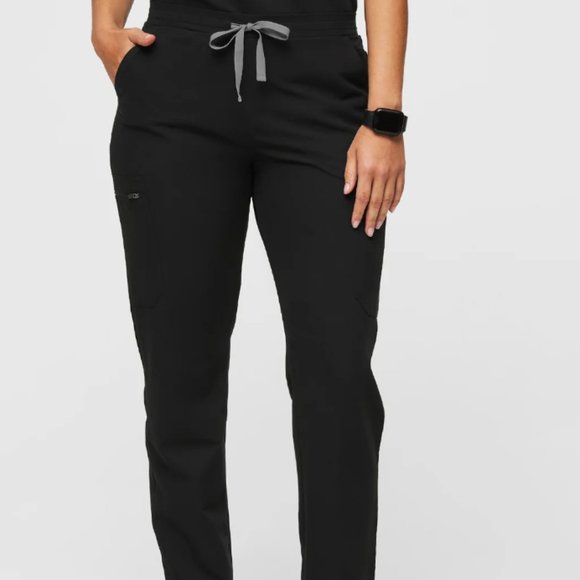 Figs Yola Black Pant XS Petite - Picture 1 of 2